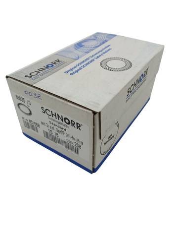 250x حلقات تثبيت Schnorr 451650 من فولاذ زنبركي VS 16