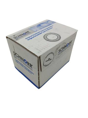1000x Schnorr 451050 VS 8 steel standard lock washers