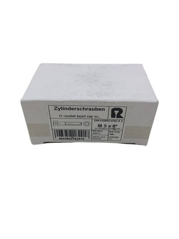 100x Reyher 00912.920.0050.008 hex socket screws
