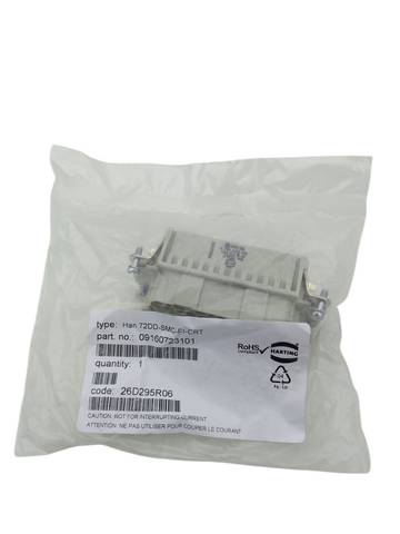 2x Harting 09160723101 Han 72DD-SMC-FI-CRT إدخال طرف توصيل