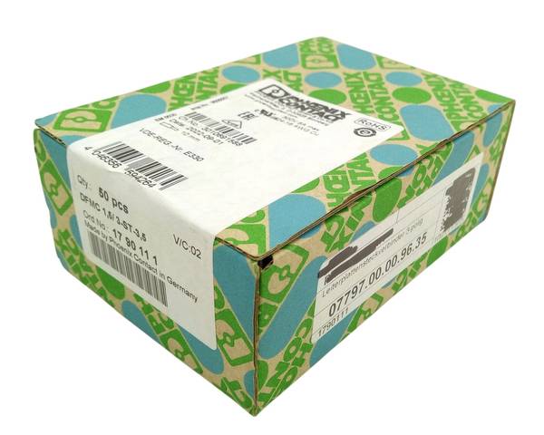 50x Разъём Phoenix Contact 1790111 для печатной платы