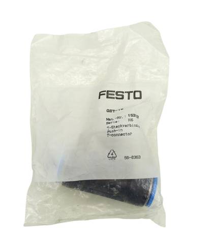 7x Festo 153133 QST-16 موصل على شكل T مع دفع في