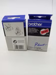 Brother P-Touch TC401 Schriftbandkassette 12 mm schwarz/rot