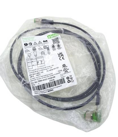 1.5m Murrelektronik 7000-40321-6330150 M12 A-Cod PUR Connection Cable