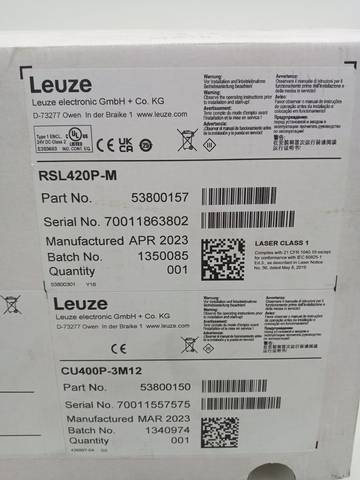 Leuze 53800157 RSL420P-M PROFINET Safety Laser Scanner