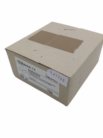 100x Niedax DW 18 Polystyrol Doppelablage für alle Klemmen