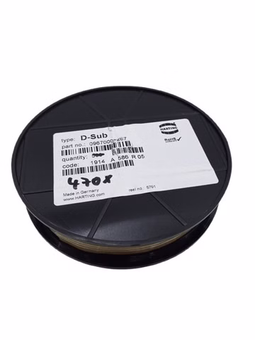 470x Harting 09670007267 D-Sub Buchse Crimpkontakt