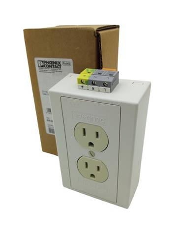 Phoenix Contact 5600461 EM-DUO120/15, поликарбонатная розетка