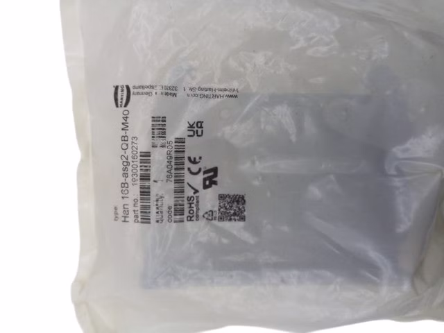 Harting 19300160273 Han 16B 2x M40 Aufputzgehäuse IP65