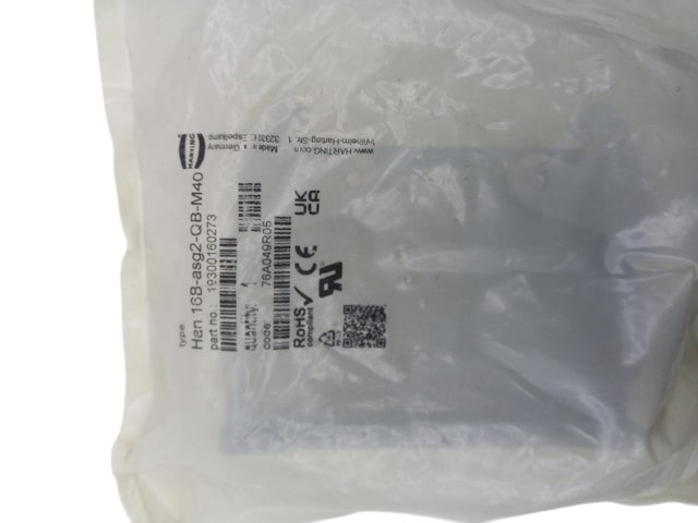 Harting 19300160273 Han 16B 2x M40 Surface-Mounted Enclosure IP65