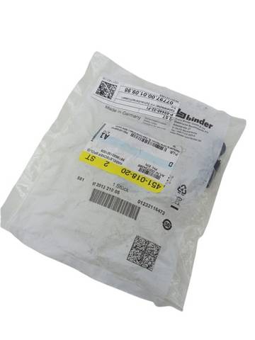 2x Franz Binder 99 2013 210 05 قابس كابل M16 IP40