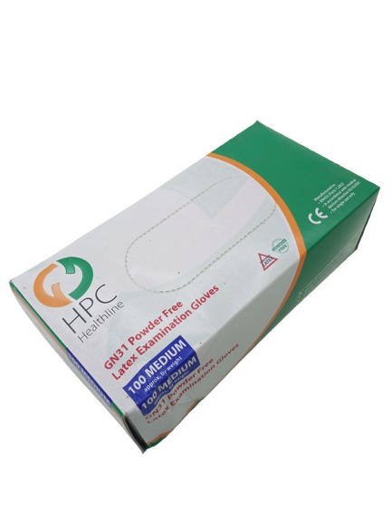 52682_6.jpg HPC EN455 GN31 Latex Untersuchungshandschuhe Vorderansicht