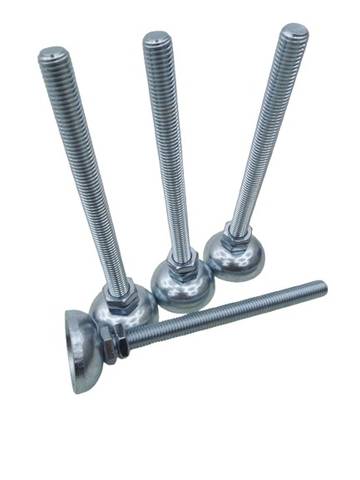 4x Bosch Rexroth 3842536470 Оцинкованная опорная ножка M12×160