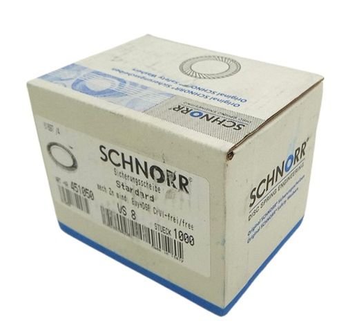 1000x Schnorr 451050 Galvanized Passivated Lock Washer
