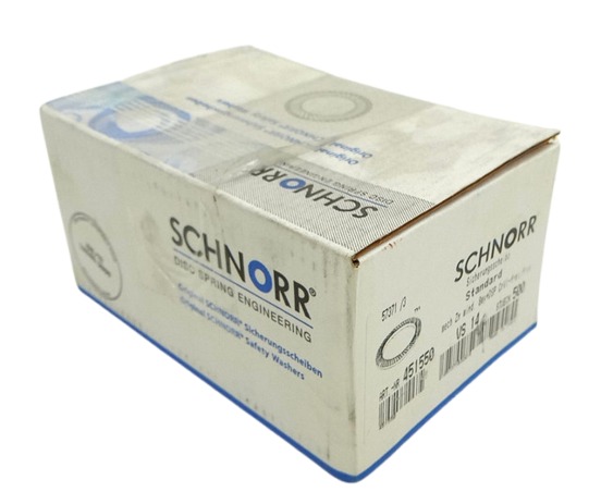 320 шт. Schnorr 451550 — оцинкованная пассивированная стопорная шайба