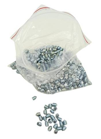 400 pieces of galvanized steel screws M8x10 with hexagon head