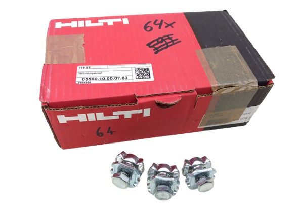 64x Hilti 2184368 Соединитель оцинкованной канальной системы