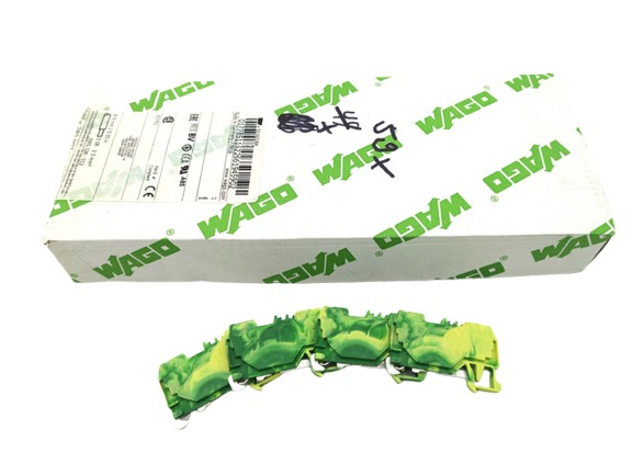 5x Wago 280-907 Polyamide 2-Conductor Grounding Terminal