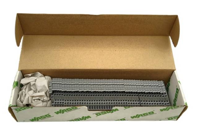 47x Wago 280-520 Polyamide Double-Deck Terminal Block