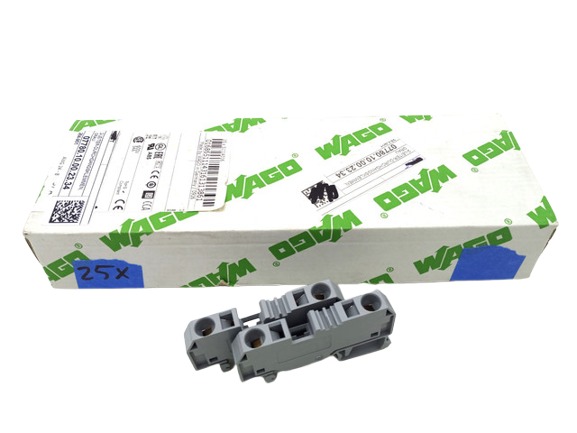 25x проходная клеммная колодка Wago 284-901 из полиамида