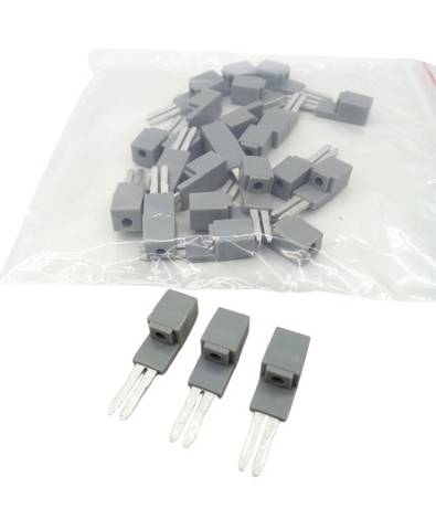 20x Wago 283-404 Polyamide Grey Test Plug Adapter 800V