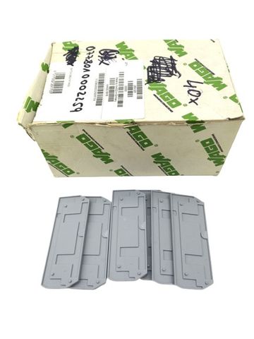 40x Wago 283-325 Полиамидная торцевая и промежуточная пластина