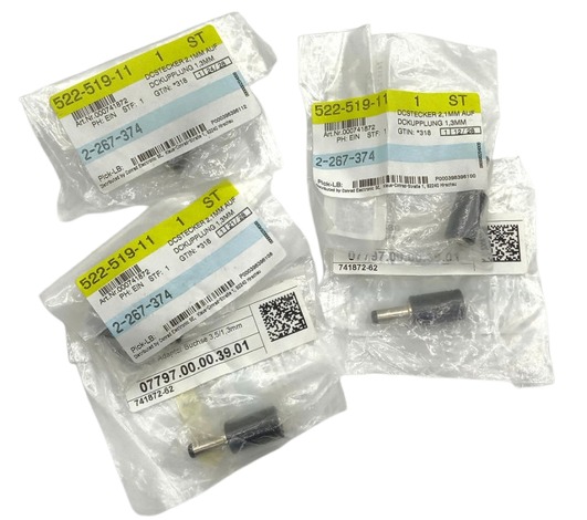 5x 000741872 Low Voltage Adapter Socket
