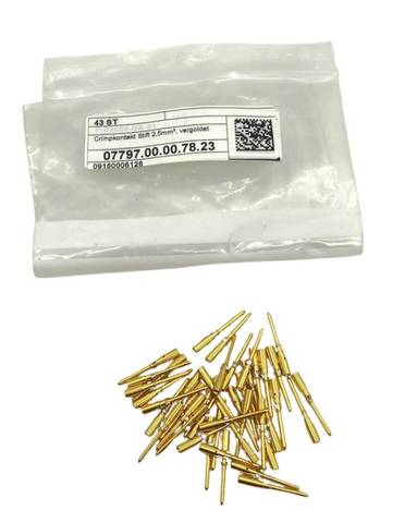 43x Harting 09150006122 R 15-STI-C-1 QMM 2.5mm² Crimp Contact