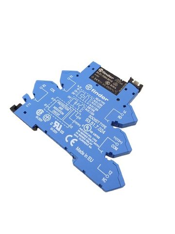 7x Finder 93.51.7.024 Ultra Slim PCB Relay Relay Sockets