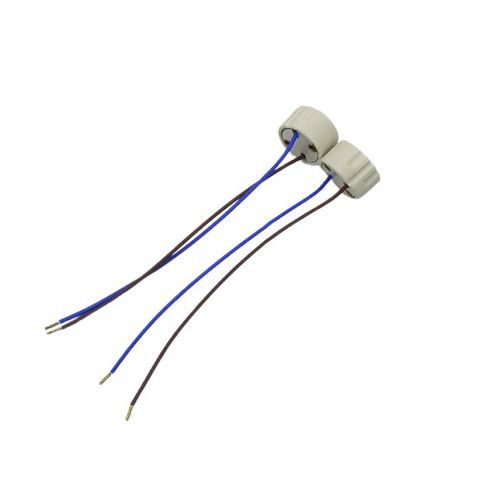 2x BJB 25.818 668-3291 Halogen GU10 Lamp Socket Screw