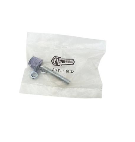 Контактный болт Speedy Block 10142 с резиновым колпачком и двумя гайками