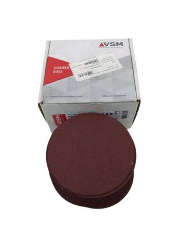 50x VSM 10047430 115 K 60 قرص صنفرة دائري فيلكرو