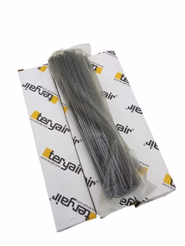 300x Teryair Elektroden aus Gusseisen Nickel-Eisen-Legierung