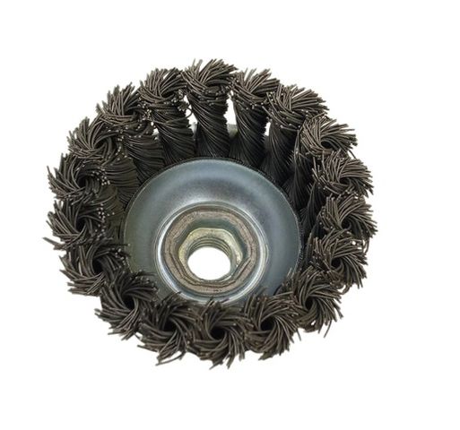 4x KWB 7192-36 Steel Wire Cup Brush for Angle Grinders