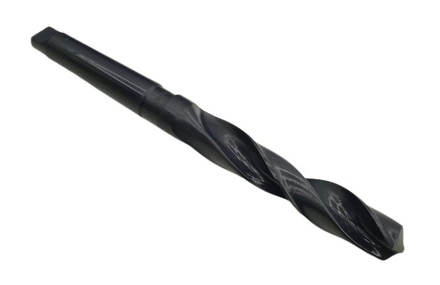 Спиральное сверло Fortis DIN345 HSS с прокатанными канавками, тип N, хвостовик MK