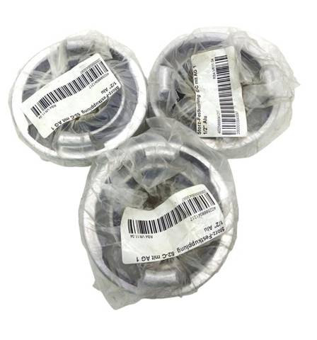 3x Aluminium Storz 52-C With AG 1 Fixed Coupling External Thread