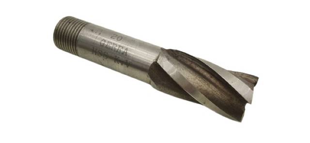 Gerfa High-Speed Steel Thread Spiral Cutter with Thread 20mm
