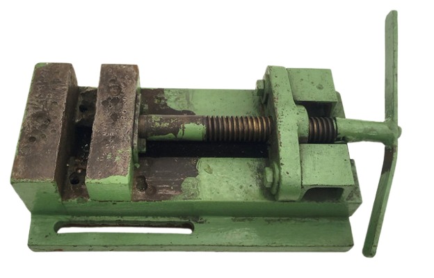 Drill press vise made of cast iron