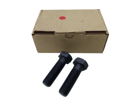 10x Hexagon Bolt Black M24 x 80