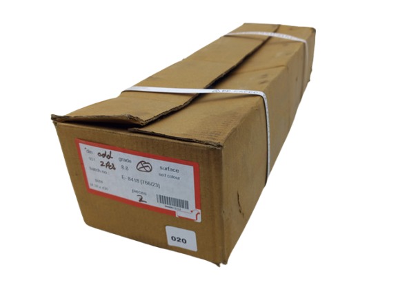 2x шестигранный болт с частичной резьбой M30 x 430