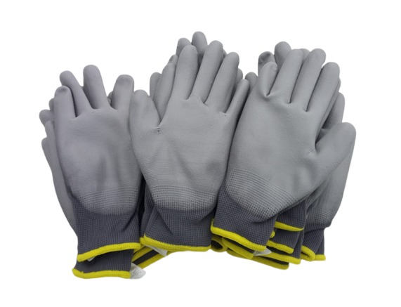 10x Stronghand 07071 PU-coated Protective Gloves Size 7