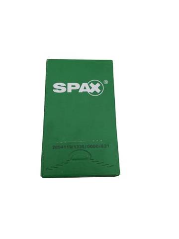 2x Spax 0191010500803 فولاذ 5X80 برغي غاطس برأس مسطح متعدد الاستخدامات