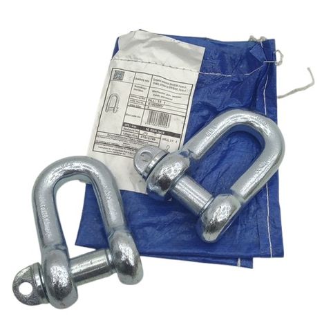 2x Kleinsorge 0100300V galvanized Shackle Connector