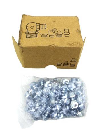 100x Pressol 15038 Straight Hydraulic Grease Nipple