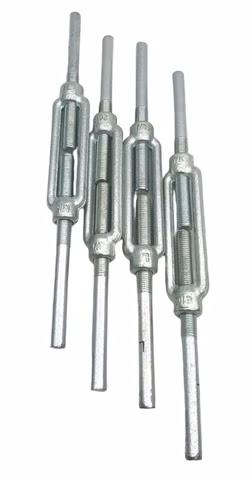4x 4600016V Verzinkte Spannschlösser mit Stehbolzen