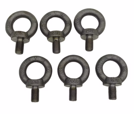 6x M16 E39 Gewinderingschrauben WLL 700kg