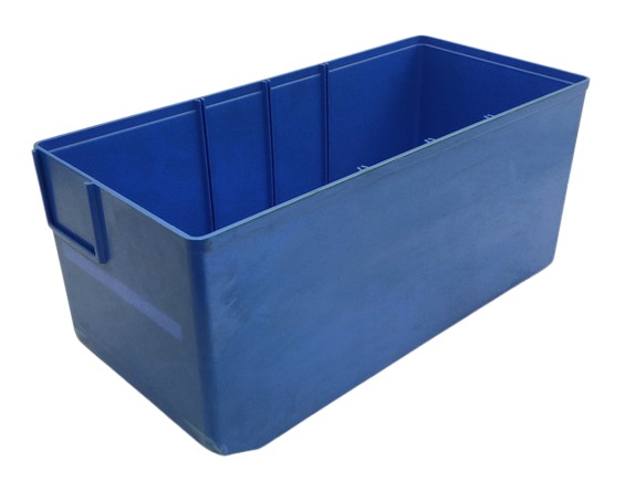 7x Blue Plastic Durable Storage Organizer