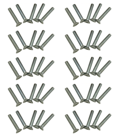 50x ISO 10642 M12X70 countersunk screw with internal hexagon