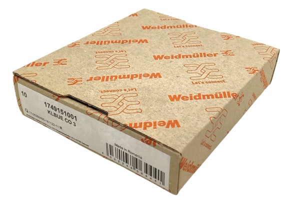 10x Weidmüller 1749151001 Steel Clamping Brackets
