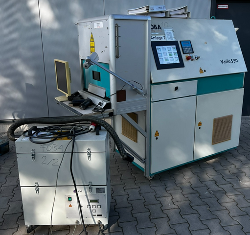 FOBA Vario S50 FD84S Sensor YAG Laser Control Marking System